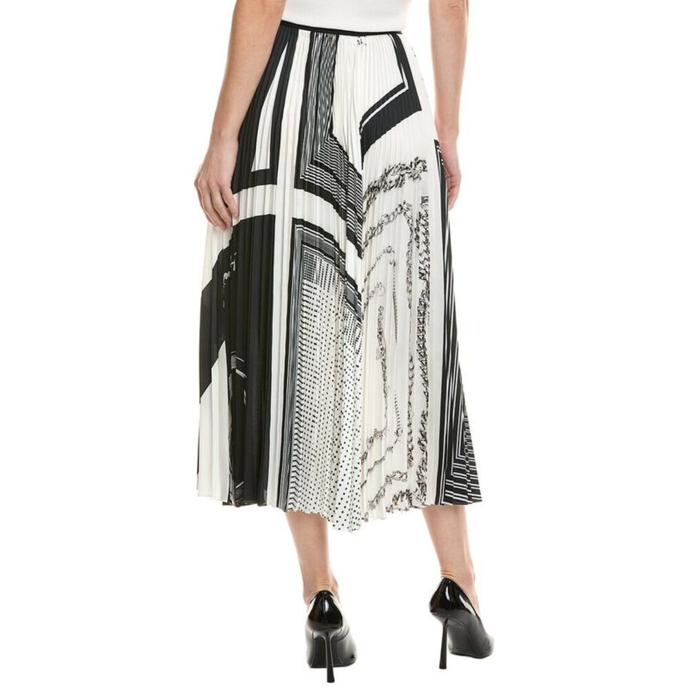 Helmut Lang Womens  Pleated Skirt, Black - Picture 2 of 3